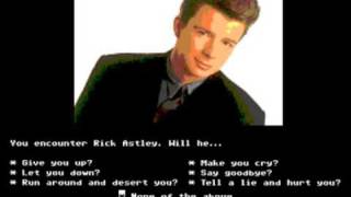 8 bit Rickroll
