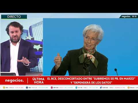 Lagarde intentando explicar lo inexplicable: "No se ve&iacute;a algo parecido desde Trichet". Jose Vizner