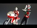 HG ウルトラマンVS仮面ライダー レビュー Ultraman VS Kamen Rider