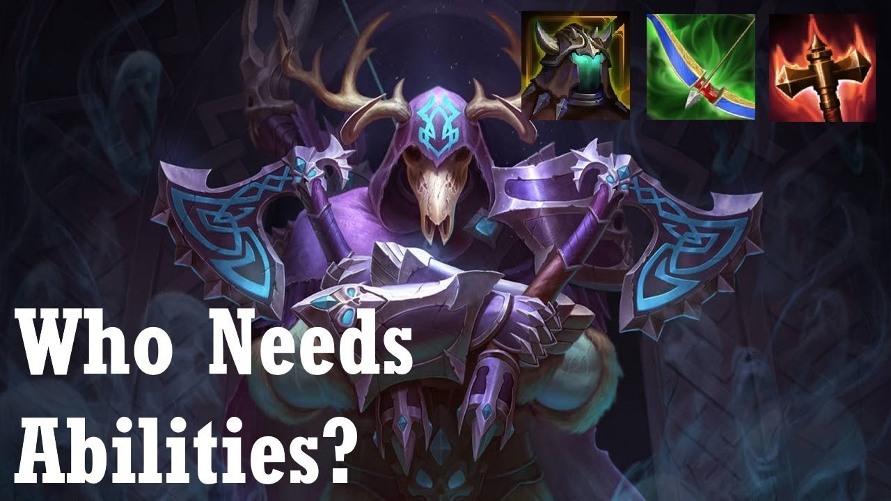 Abilities are Overrated! - AA Ullr Carry Gameplay