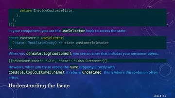 Understanding the useSelector Hook in Redux: Accessing Nested Values