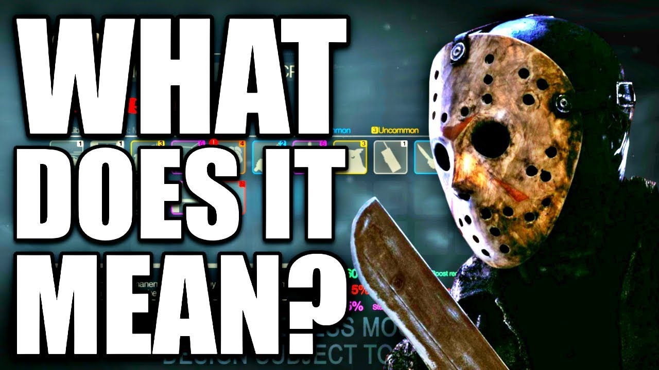 Friday the 13th The Game - In Depth: LEGENDARY PERKS EXPLAINED!