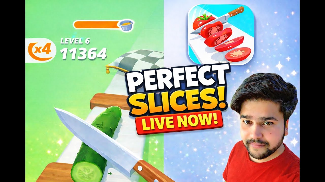 Live perfect slices gameplay game 