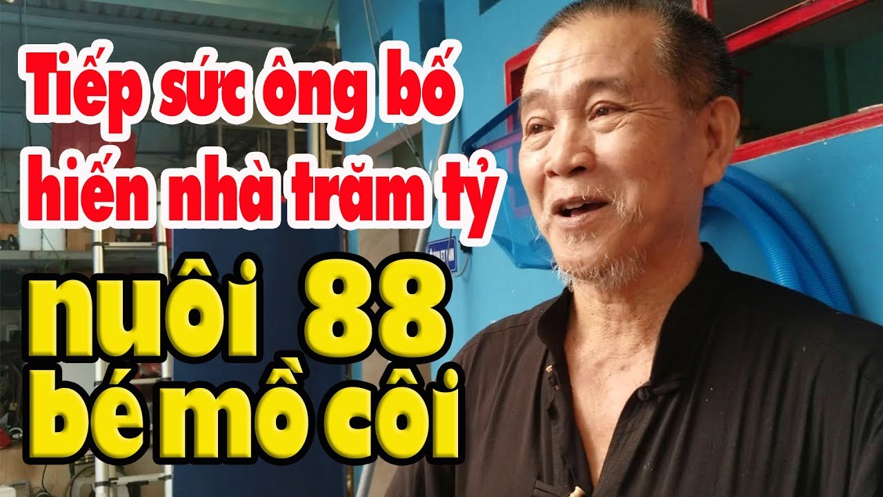 Tiếp sức ông bố hiến nhà trăm tỷ lo Tết trung thu cho... - youtube
