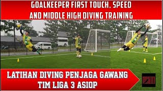 Download Lagu LATIHAN DIVING KIPER LIGA 3 ASIOP APACINTI | GOALKEEPER SPEED, FIRST TOUCH, AND DIVING TRAINING MP3