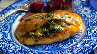 Cheesy Spinach Stuffed Chicken Breasts