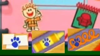 Blues Clues How To Draw 3 Clues From Joe Gets A Clue