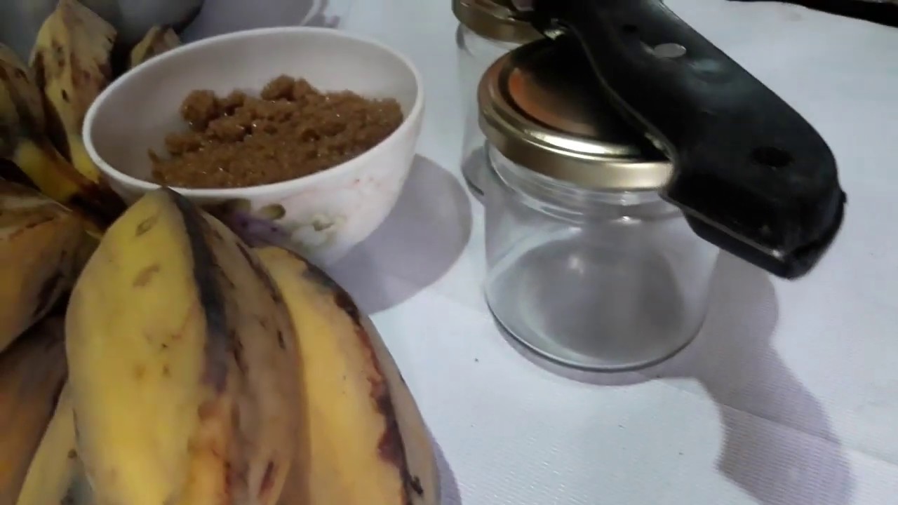 Canning Caramelized Bananas using Boiling Water Method Banana edited