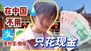 如果外国人来中国旅游不用支付宝(Alipay)只用现金她的一天会是怎么样的If you are visiting China with only cash......| Vlog