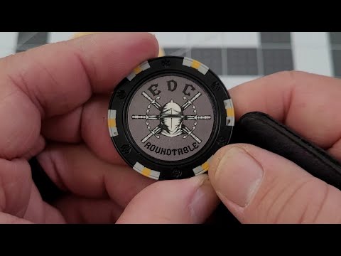 EDC Roundtable 2 Year Anniversary Pocker Chip & Giveaway