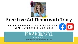 Free Art Demo Wednesday Dec 27 2023 at 5:30 pm PST LIVE