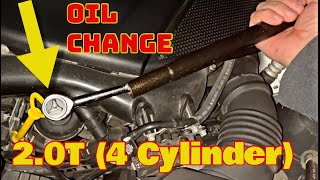 2016 Infiniti q50 2.0T Oil and oil Filter Change