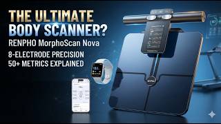 RENPHO MorphoScan Nova | 8 Electrode Smart Scale With 50+ Body Metrics Renpho Morphoscan Nova Smart Scale Features Setup Complete Buying User Guide