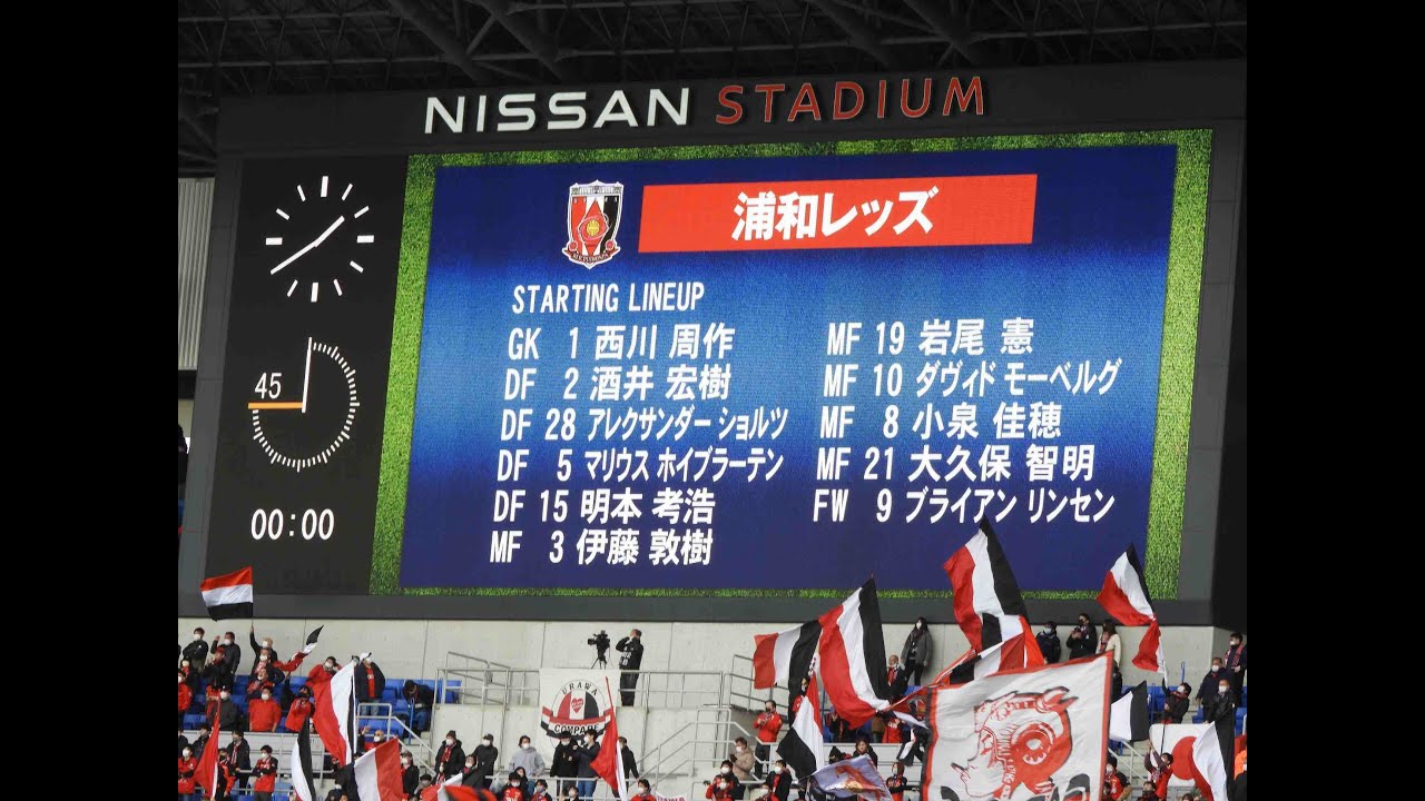 Feb 25, 2023 J1 League 2nd sec Yokohama F Marinos vs Urawa