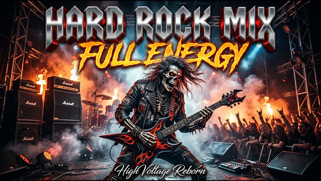 High Voltage Reborn – SHOCK LINE | 80s Hard Rock | Full Energy