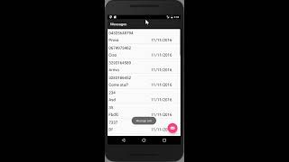 SMS Manager Demo - Android screenshot 3