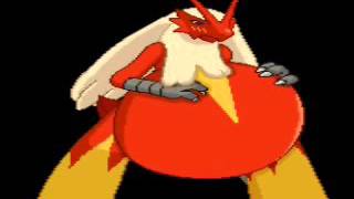 Blaziken Stomach Hold