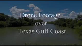 Drone Flyover Footage of Texas Gulf Coast