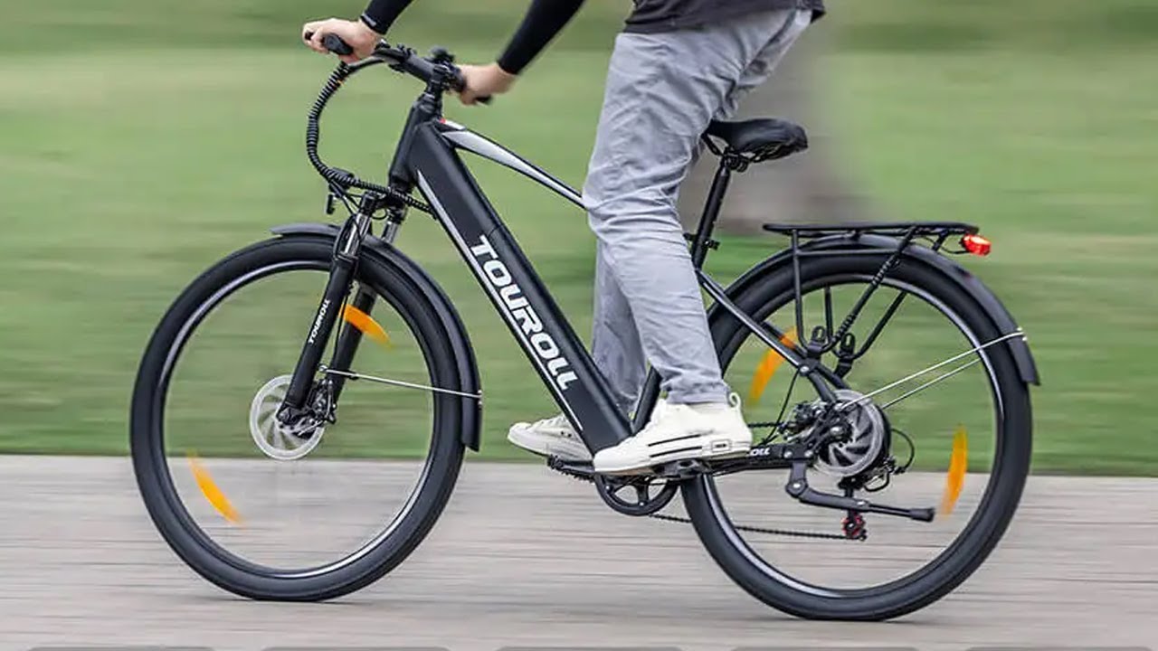 Touroll J1 Electric Bike 250W Motor 36V 15.6Ah 561.6Wh Battery 27.5 inch Electric Bike