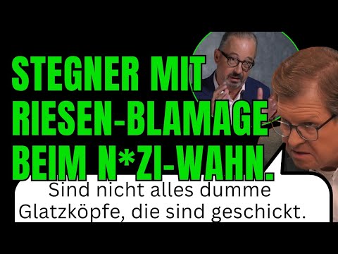 Stegner dreht völlig ab! // ZDF- Faktencheck lässt ihn ziemlich blöd dastehen.