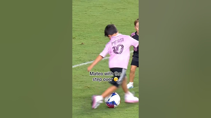 Messi’s training his sons well 💯