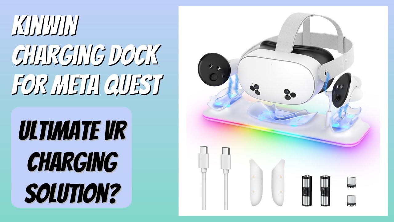 REVIEW (2026): Kinwin Charging Dock for Meta Quest. Features