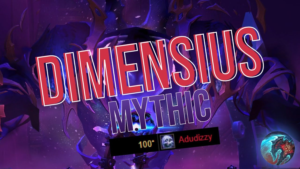 MYTHIC DIMENSIUS, THE ALL-DEVOURING FROST DEATH KNIGHT POV