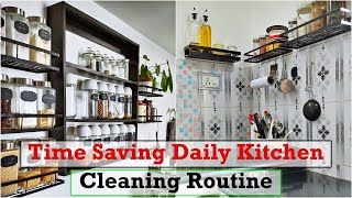 Time Saving Kitchen Cleaning Routine
