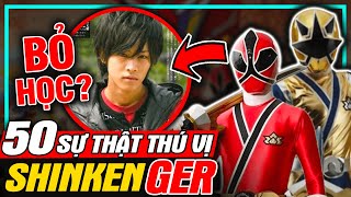 SHINKENGER: Top 50 Sự Thật Thú Vị - Siêu Nhân Đỏ Bỏ Học? | meXINE