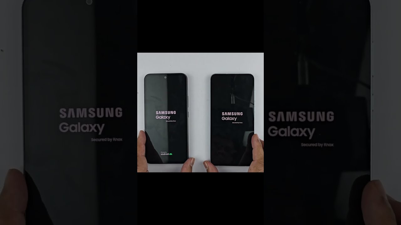 Samsung A55 Vs A54 Bootup Speed Test