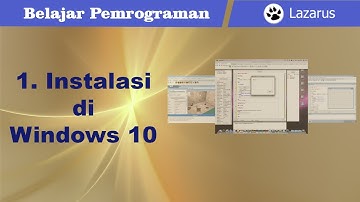 Learn Lazarus Programming - 1 Installation on Windows 10