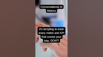 Conversational AI Metrics - Don