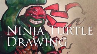 Ninja Turtle Drawing screenshot 3