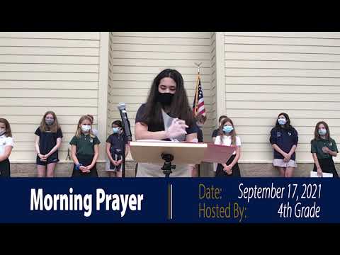 Friday's Morning Prayer at The Franciscan School for September 17th!