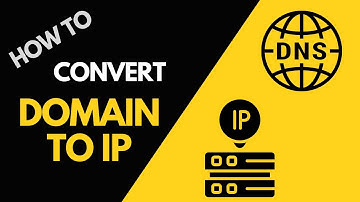 Convert Domain Name Into IP Address Using A Free Tool