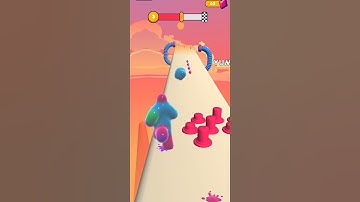 Blob runner 3d - all levels gameplay walkthrough android iOS #shorts