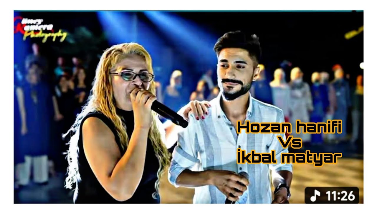 Hozan Hanifi ve İkbal matyardan kürkçe uzun hava ardından halay şarkısı Were Were xezal