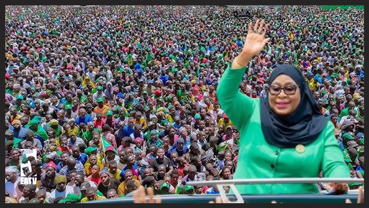 RAIS SAMIA ATEMA CHECHE MAKAMBAKO | amwaga ahadi nzito, umati mzima wamwaga shangwe mwanzo & mwisho