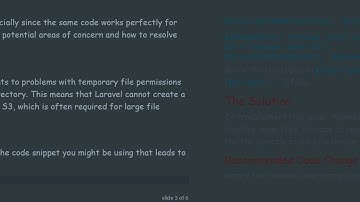 Overcoming the ErrorException when Uploading Large Files to Amazon S3 with Laravel