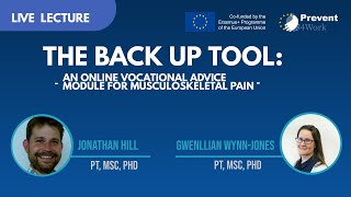 The Back Up tool - an online vocational advice module for MSK pain | J.Hill & Wynn-Jones screenshot 1