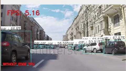 EE 45900 - Dashcam video Object Detection on Raspberry Pi 4 - No TPU