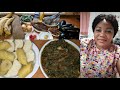 The Easiest Way To Cook The Most Delicious Garden Egg Sauce With Yam / Nigerian Youtuber