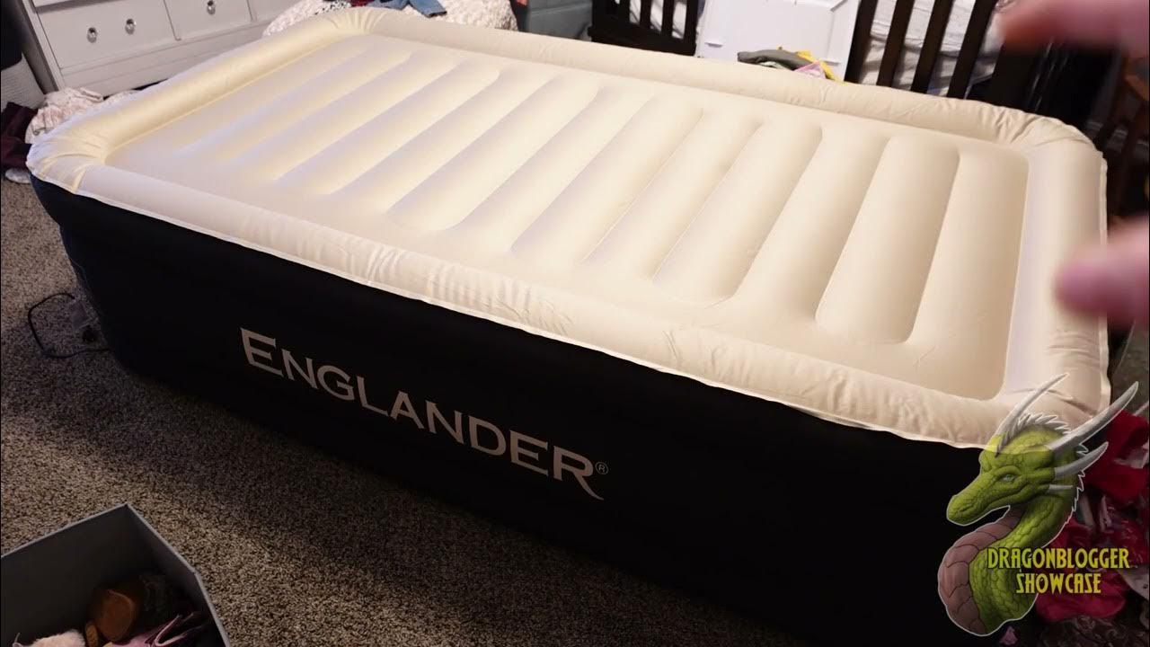 Review of Englander Large Thick Air Mattress YouTube