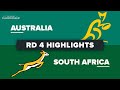 The Rugby Championship | Australia v South Africa - Round 4 Highlights