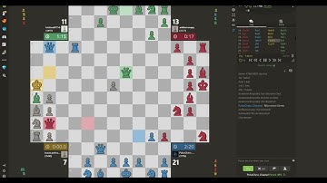 4 Player Chess - Checkmate in 46 moves #chess