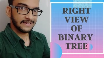 6.b) Right View of Binary Tree