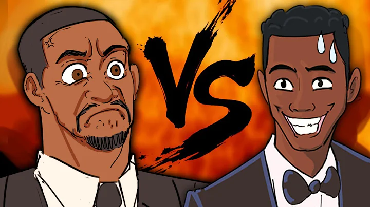 Will Smith Slaps Chris Rock Animated Oscars 2022