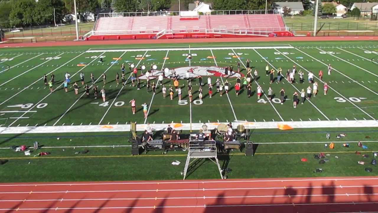 The Grid Wilson High School Marching Band Practice RunThrough 9/28/13 YouTube