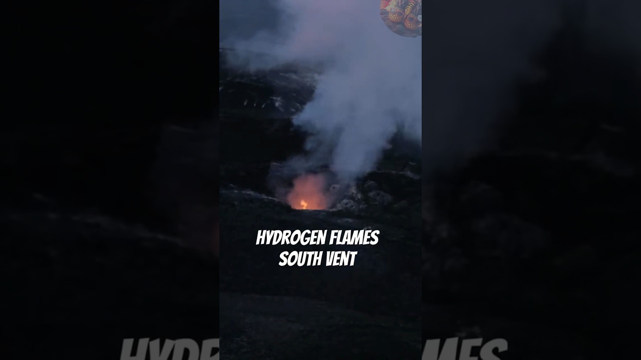 Hydrogen Flames Overnight #shorts