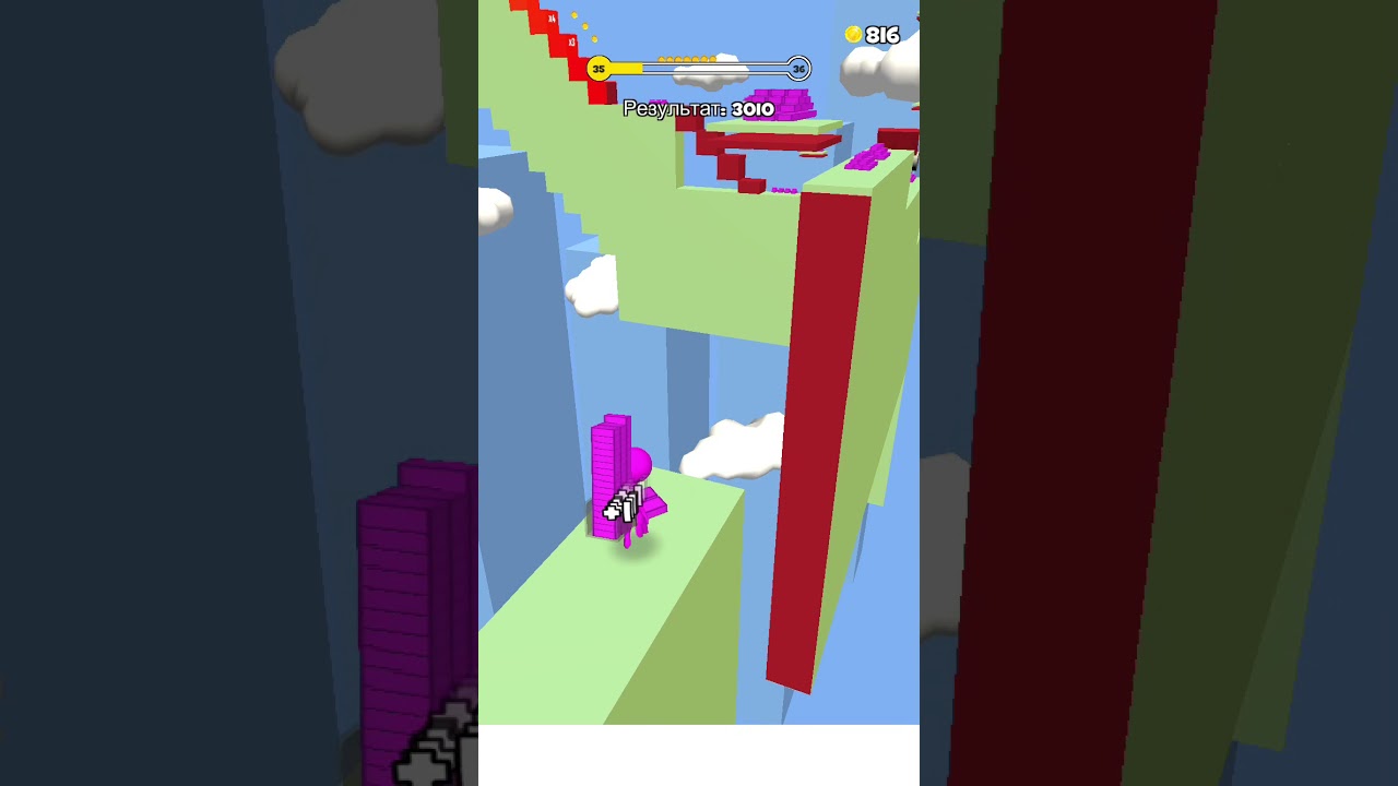 Stair Run 3D - Прохождение.